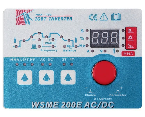Аргонодуговой сварочный аппарат WSME 200E PULSE AC/DC GROVERS