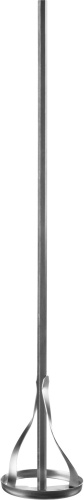 Миксер ЗУБР "ПРОФЕССИОНАЛ" для красок, шестигранный хвостовик, оцинкованный 100х600 мм